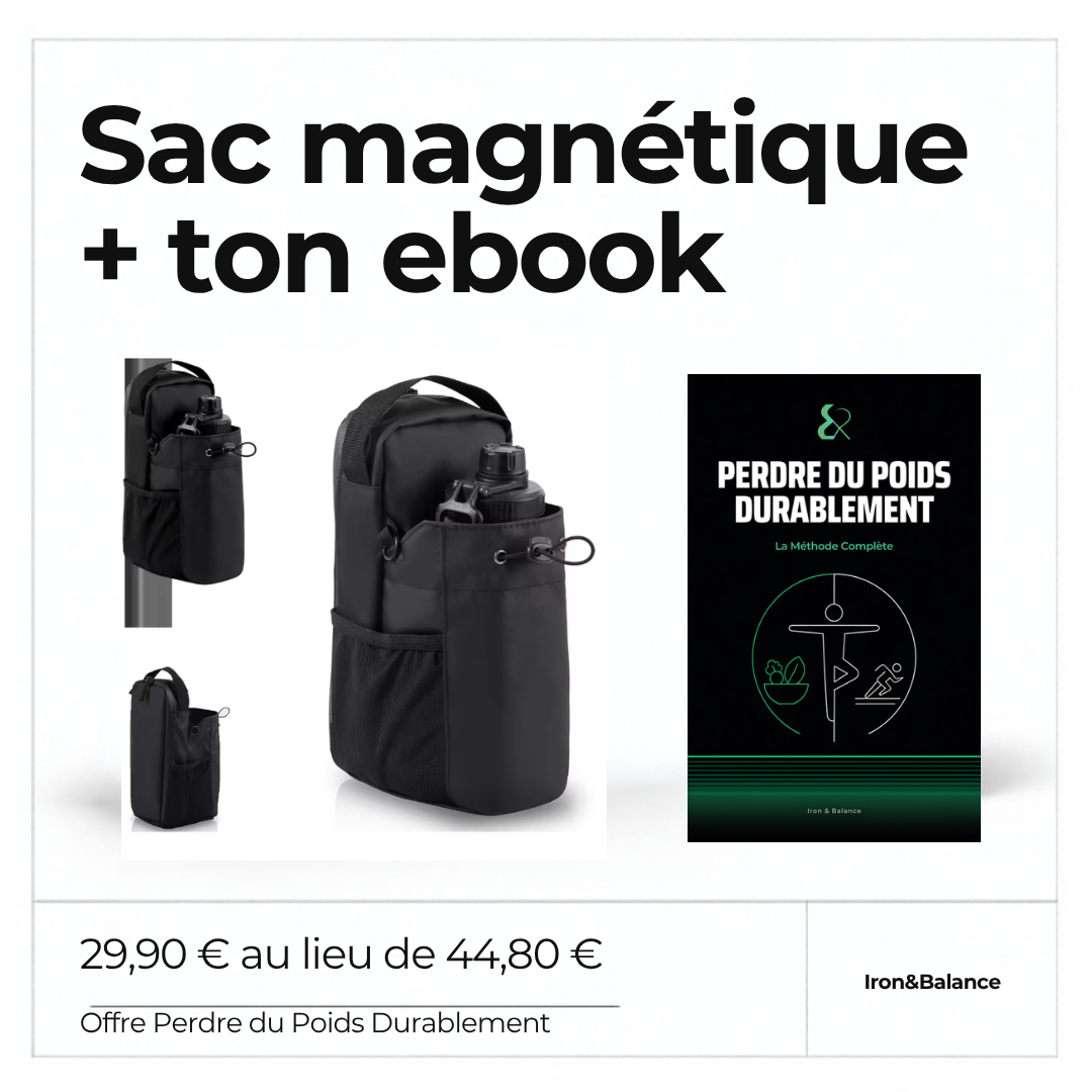 Offre Sac magnétique + ebook Perdre du Poids Durablement